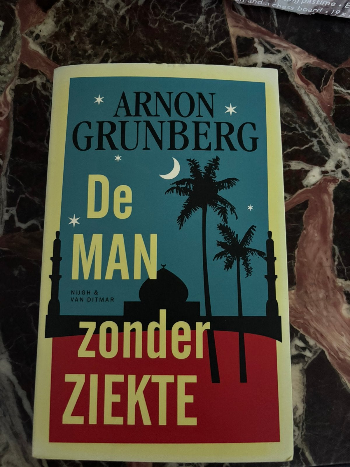 Boek: Arnon Grunberg - De man zonder ziekte., Boeken, Ophalen of Verzenden, Zo goed als nieuw