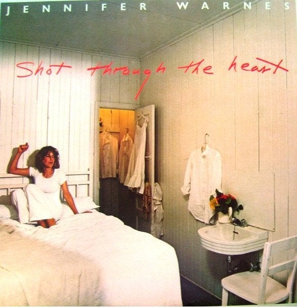 LP Jennifer Warnes - Shot through the heart, Ophalen, Gebruikt, 12 inch, Singer-songwriter