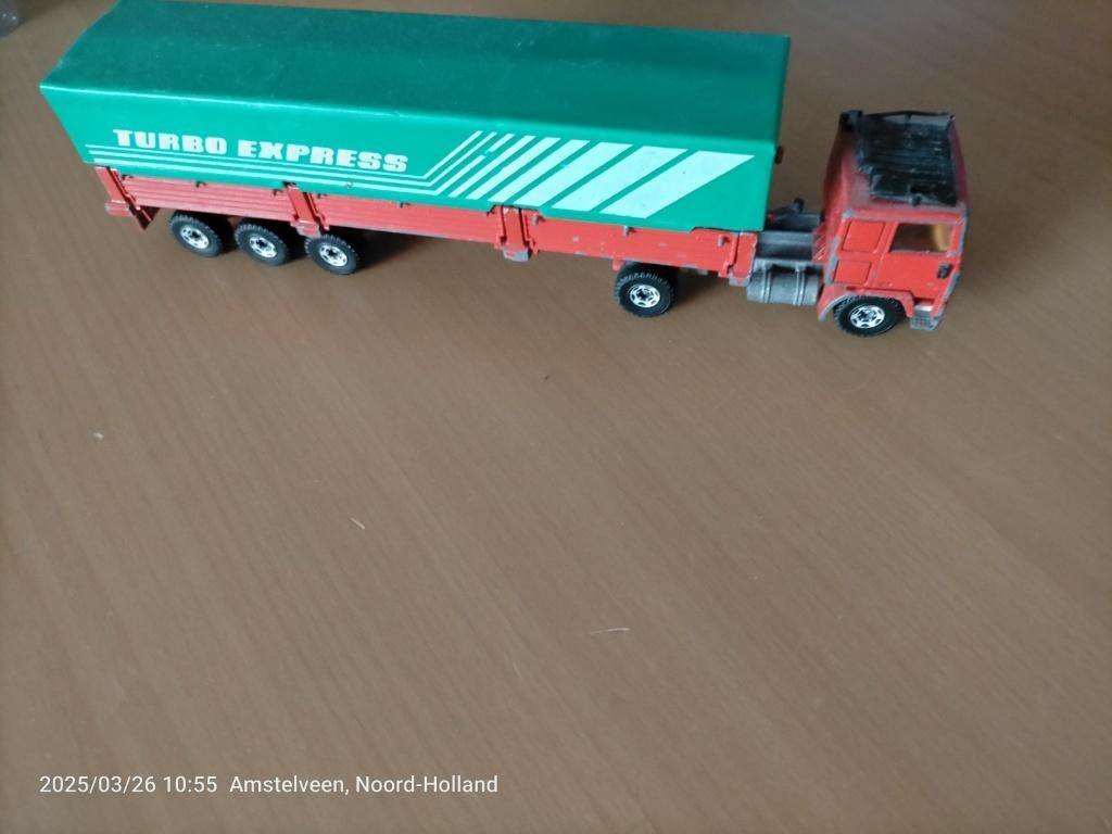 Siku volvo Turbo express, Ophalen, Auto