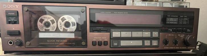 Sony TC-K501R autoreverse cassettedeck, Audio, Tv en Foto, Cassettedecks, Ophalen, Enkel, Sony, Auto-reverse