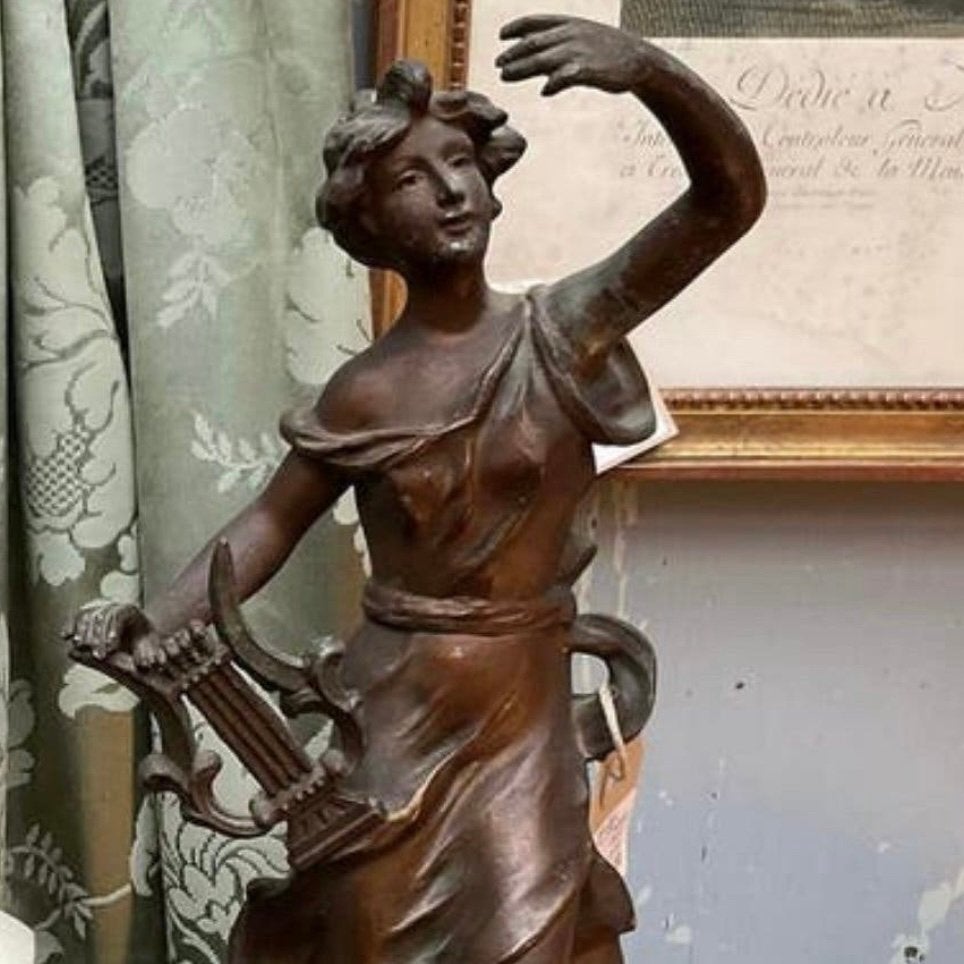 Frans beeld meisje *floor epe*, Ophalen of Verzenden