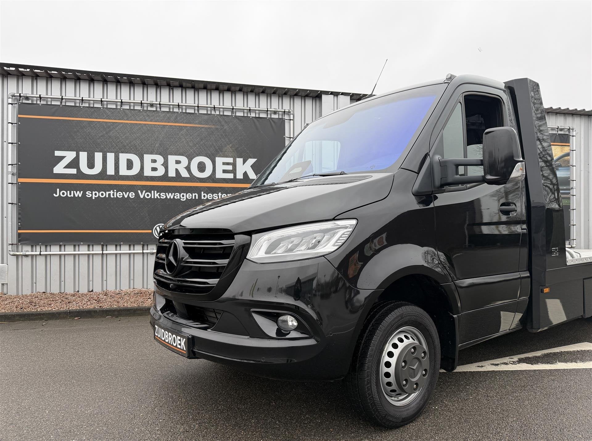 Mercedes-Benz Sprinter 2.0 Tijhof NIEUW! Luchtvering! Clima!, Automaat, Gebruikt, Overige modellen, Zwart