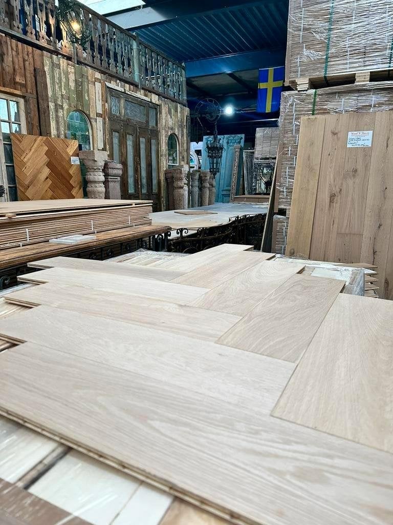 SELECT VISGRAAT EIKEN VLOER PARKET VLOEREN FRANS EIKEN, Ophalen of Verzenden, Nieuw, Parket