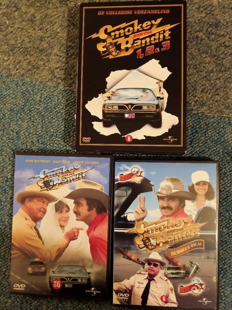 Smokey and the Bandit Trilogie, Alle leeftijden, Nederlands, Ophalen of Verzenden, Zo goed als nieuw