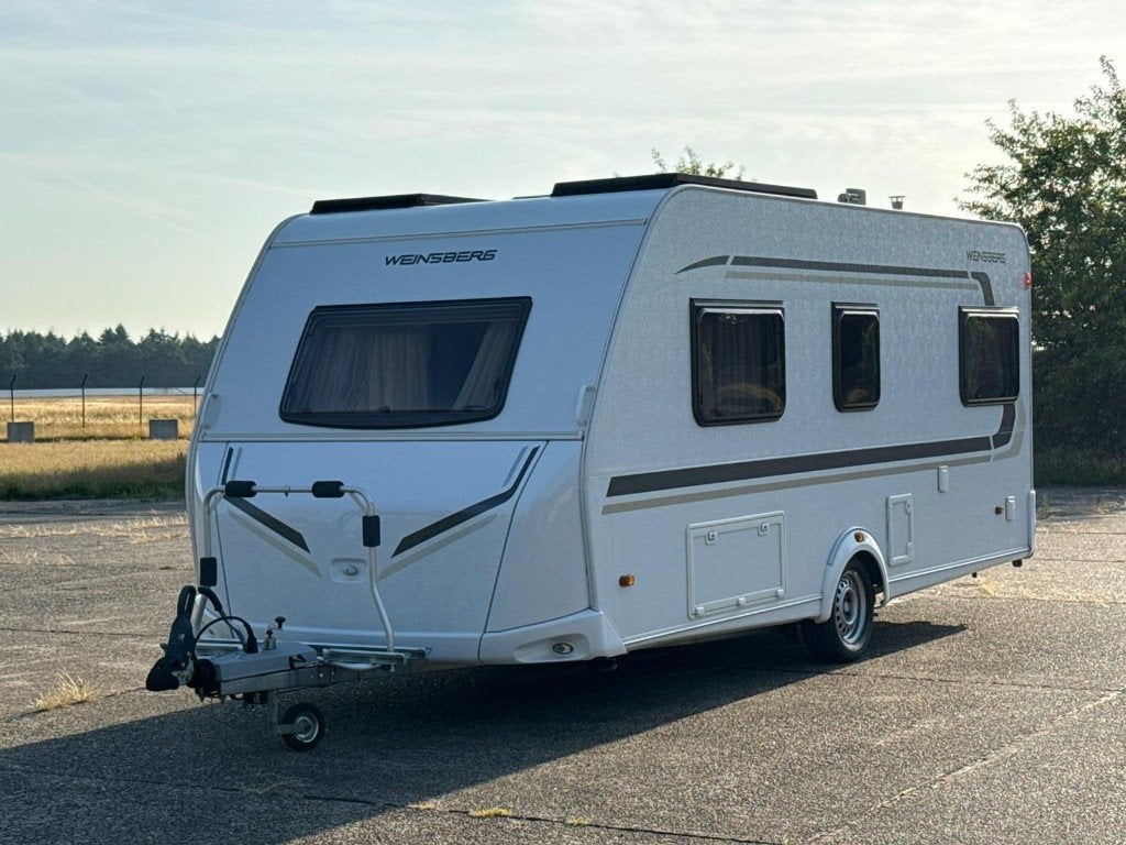 Weinsberg 480 EU 2016 Mover - Zonnepaneel - Fietsendrager, Caravans en Kamperen, Caravans, Overige merken, Rondzit, Particulier