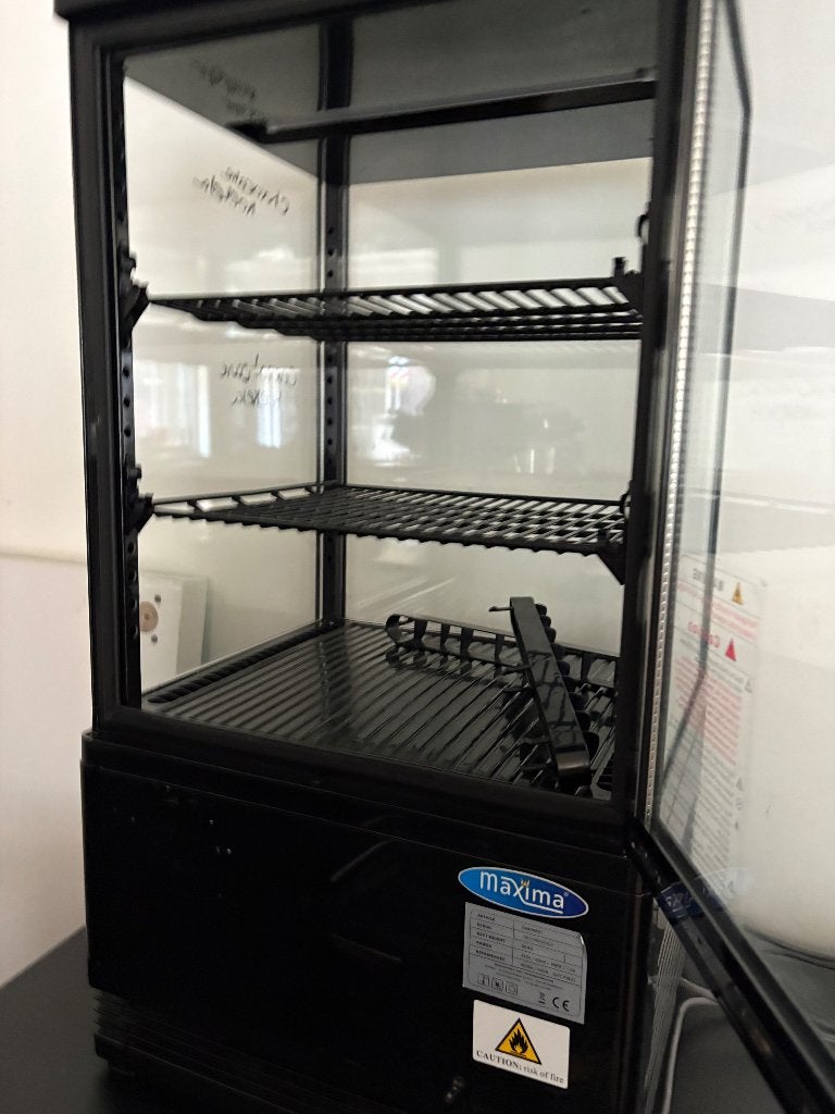 Taart koeling vitrine 3 laags, Ophalen, Minder dan 85 cm, Minder dan 75 liter, 45 tot 60 cm
