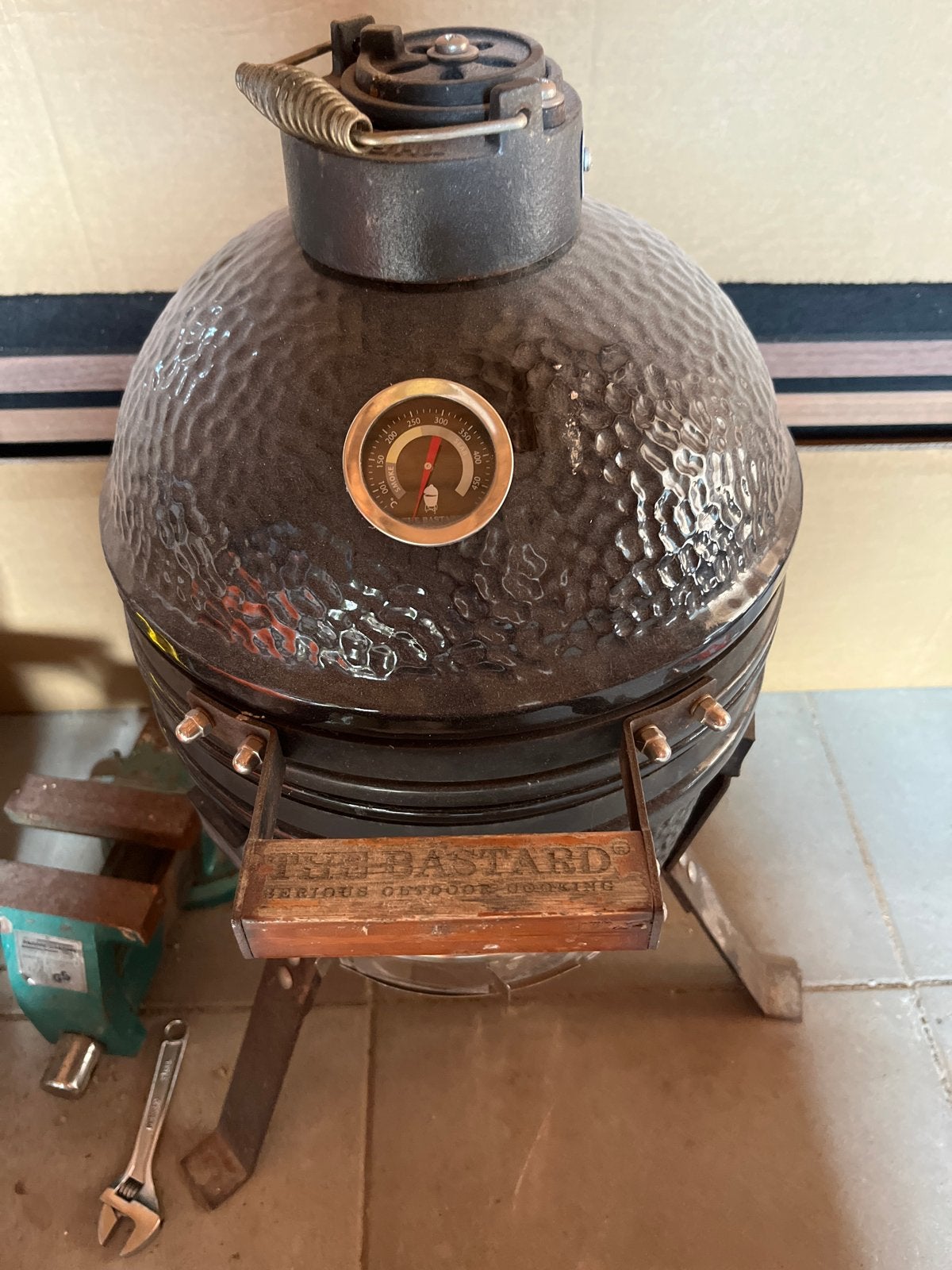 The Bastard Compact Kamado BBQ - gebruikt, Ophalen, Gebruikt