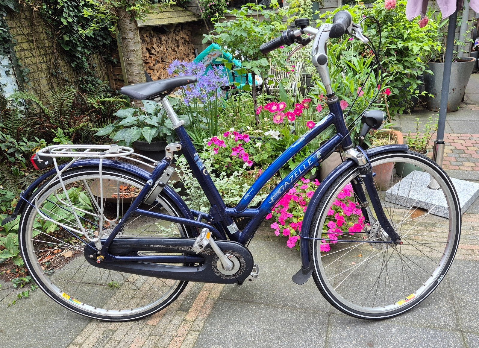 Gazelle Touché Air Glide - Full Suspension - 57cm, Fietsen en Brommers, Fietsen | Dames | Damesfietsen, 56 cm of meer, Ophalen of Verzenden