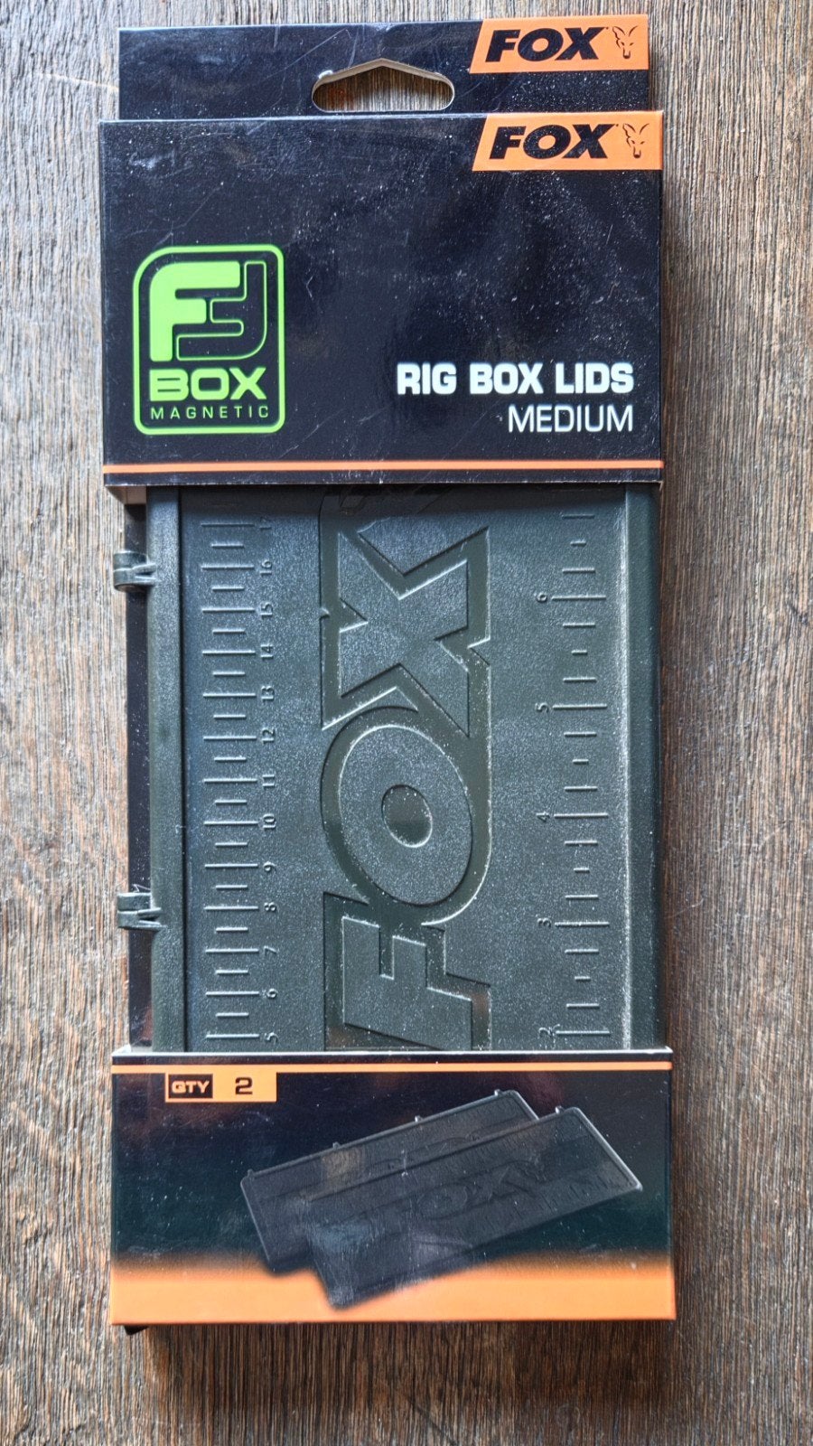Fox F-Box Magnetic Rig Box Lids Medium (2 stuks), Ophalen of Verzenden, Nieuw