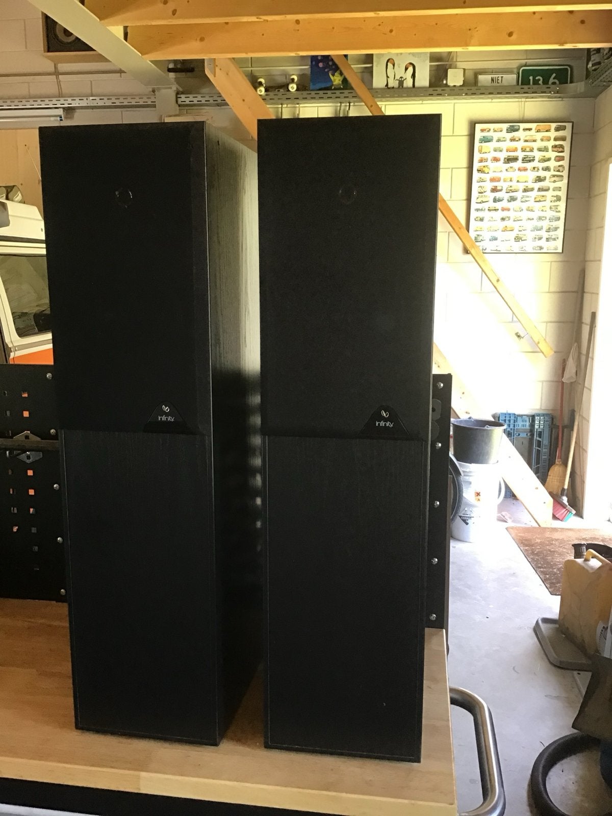 Infinity Reference 31 mkII Vloerstaande Luidsprekers, Ophalen, Vloerstaande luidspreker, Gebruikt, Basreflex