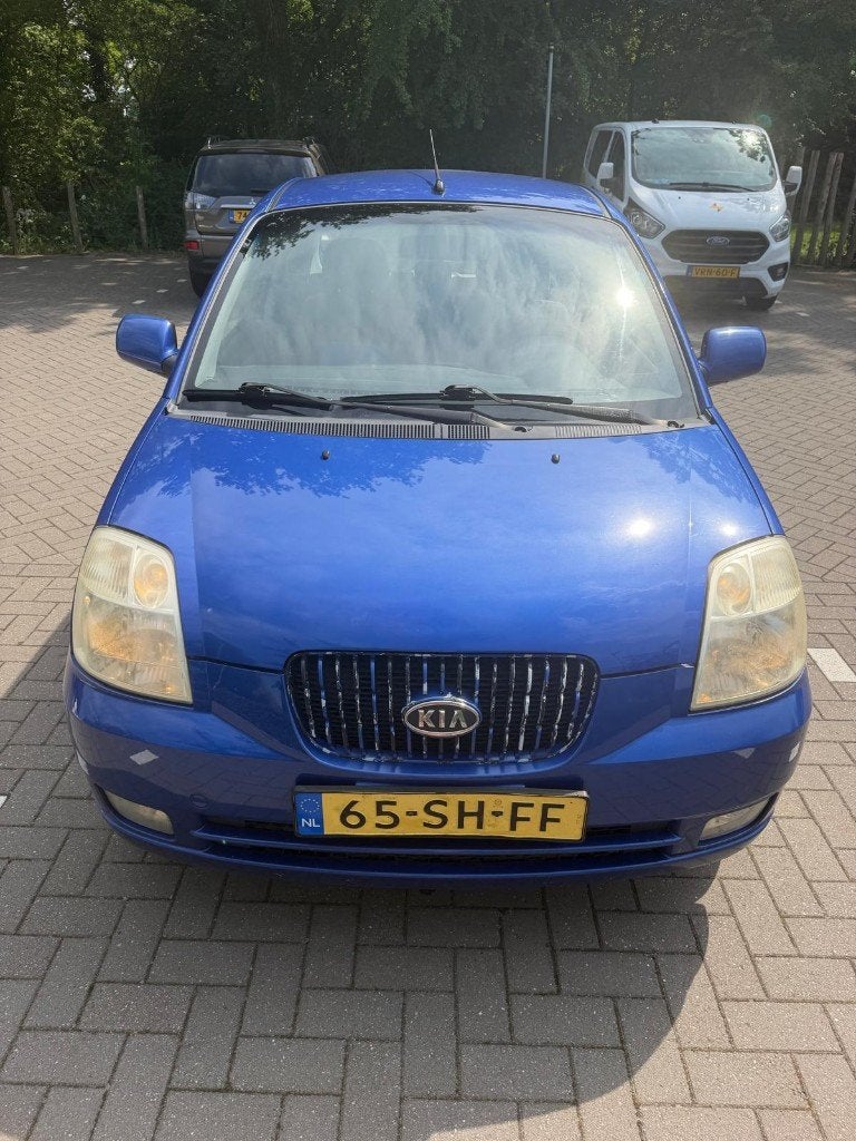 Kia Picanto 1.0 2006 Blauw, Auto's, Voorwielaandrijving, Stof, 836 kg, 31 €/maand