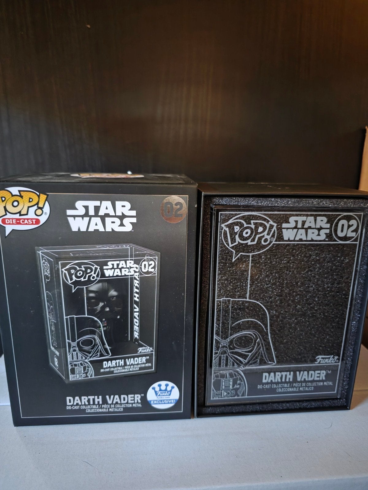 Funko Pop! Star Wars Darth Vader Die-Cast #02, Ophalen of Verzenden, Nieuw