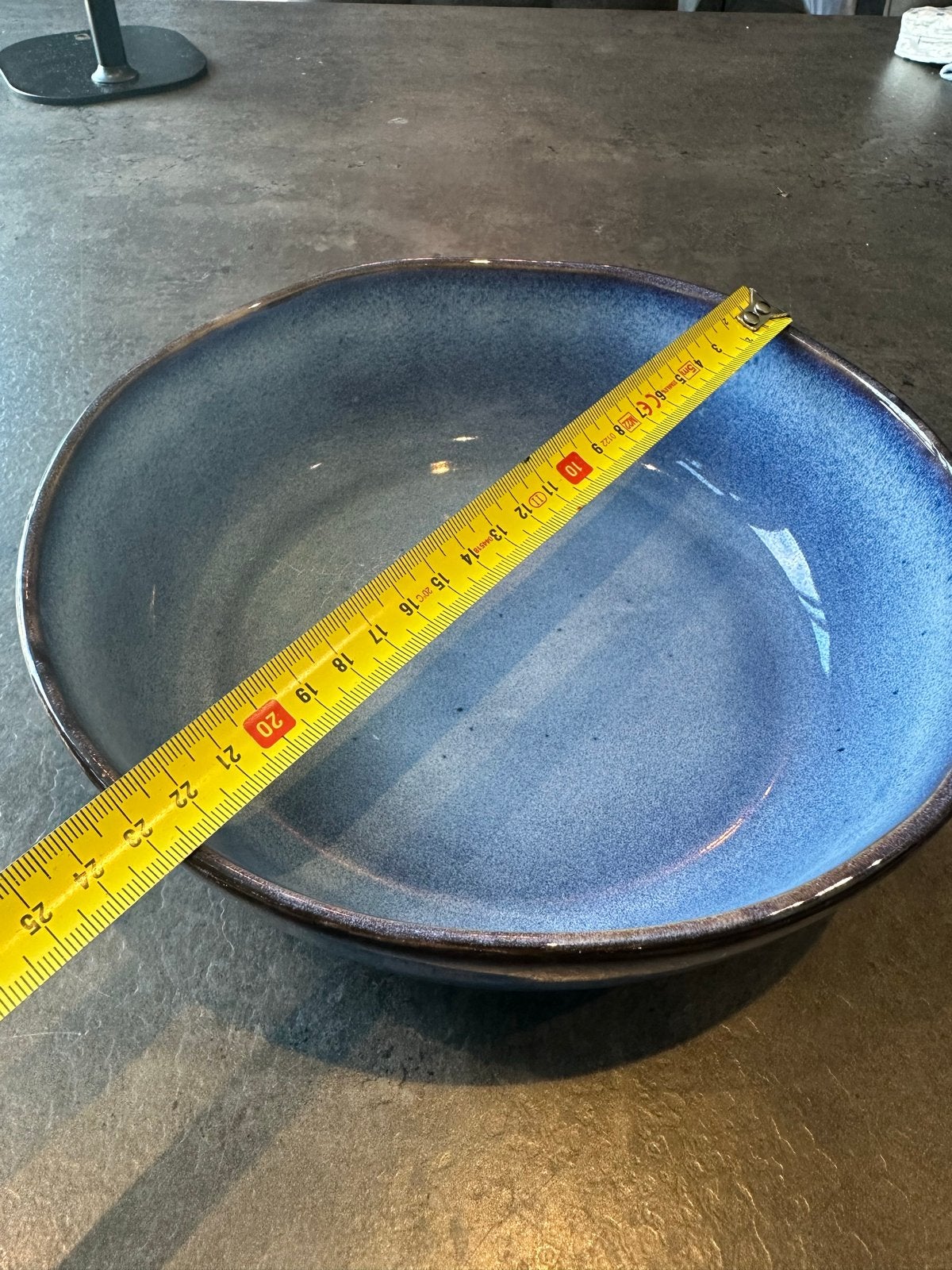 Blauw servies: borden, kommen, mokken en schalen, Huis en Inrichting, Keuken | Servies, Keramiek, Ophalen of Verzenden, Zo goed als nieuw