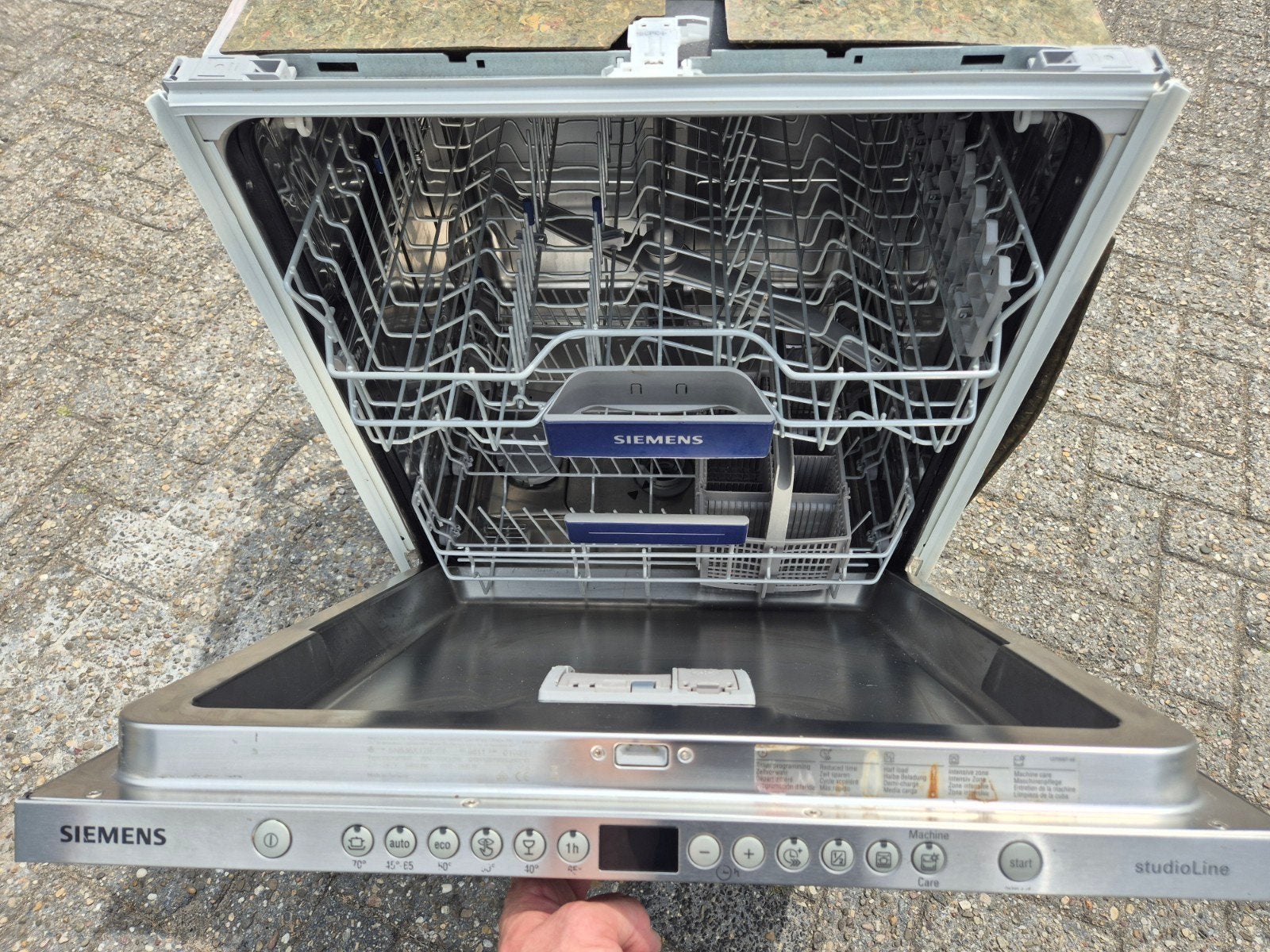 Siemens SN836X12IE inbouw vaatwasser A++, Minder dan 85 cm, Minder dan 10 liter, Energieklasse A of zuiniger, Ophalen of Verzenden