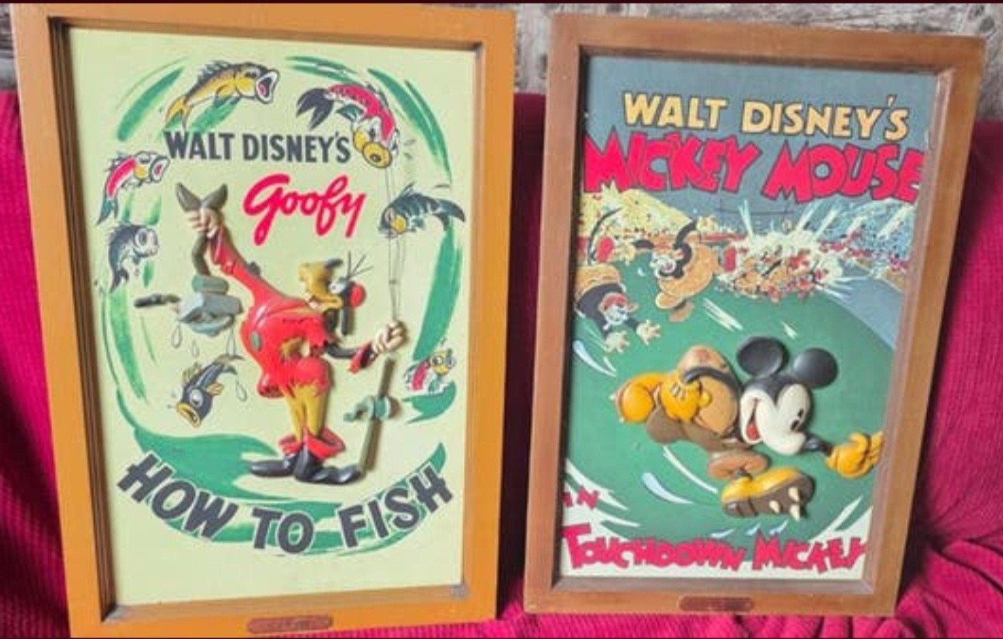 3D Disney Schilderij Kazama, Ophalen of Verzenden, Overige figuren, Plaatje of Poster