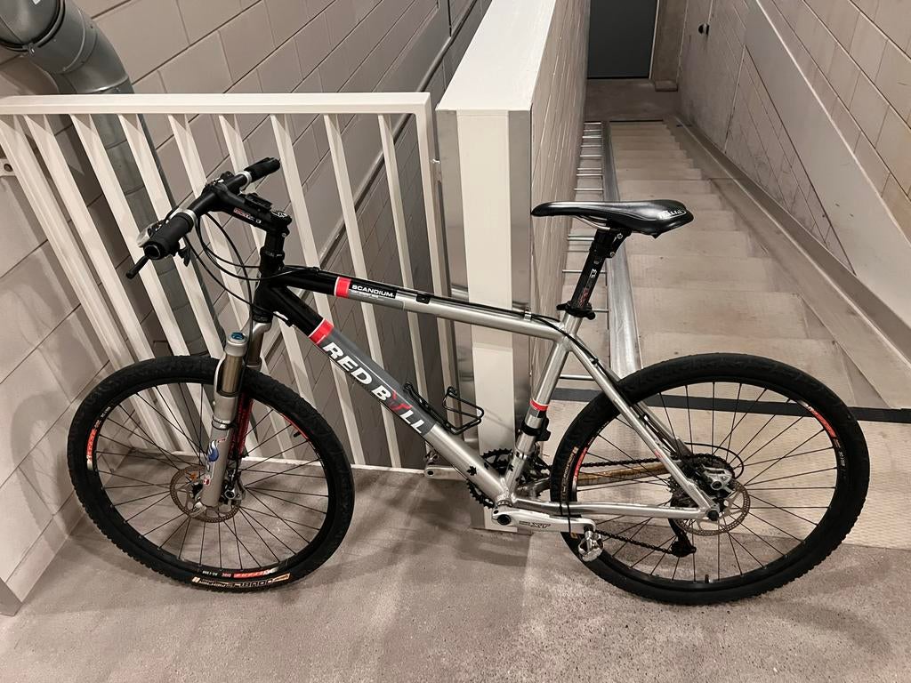 Red Bull Scandium Mountainbike - Hardtail, Gebruikt, Hardtail, Heren, Schijfrem