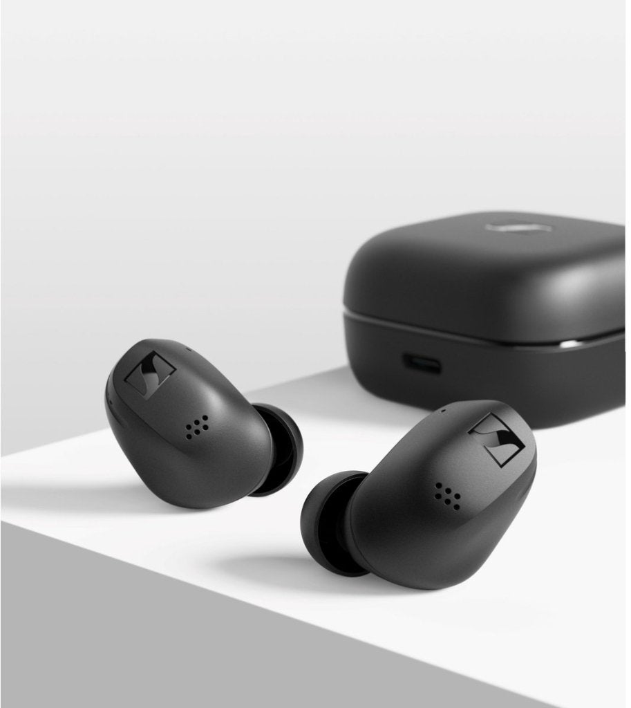 Sennheiser ACCENTUM True Wireless black in-ear oortjes, Telecommunicatie, Sennheiser, Zwart, In gehoorgang (in-ear), Bluetooth