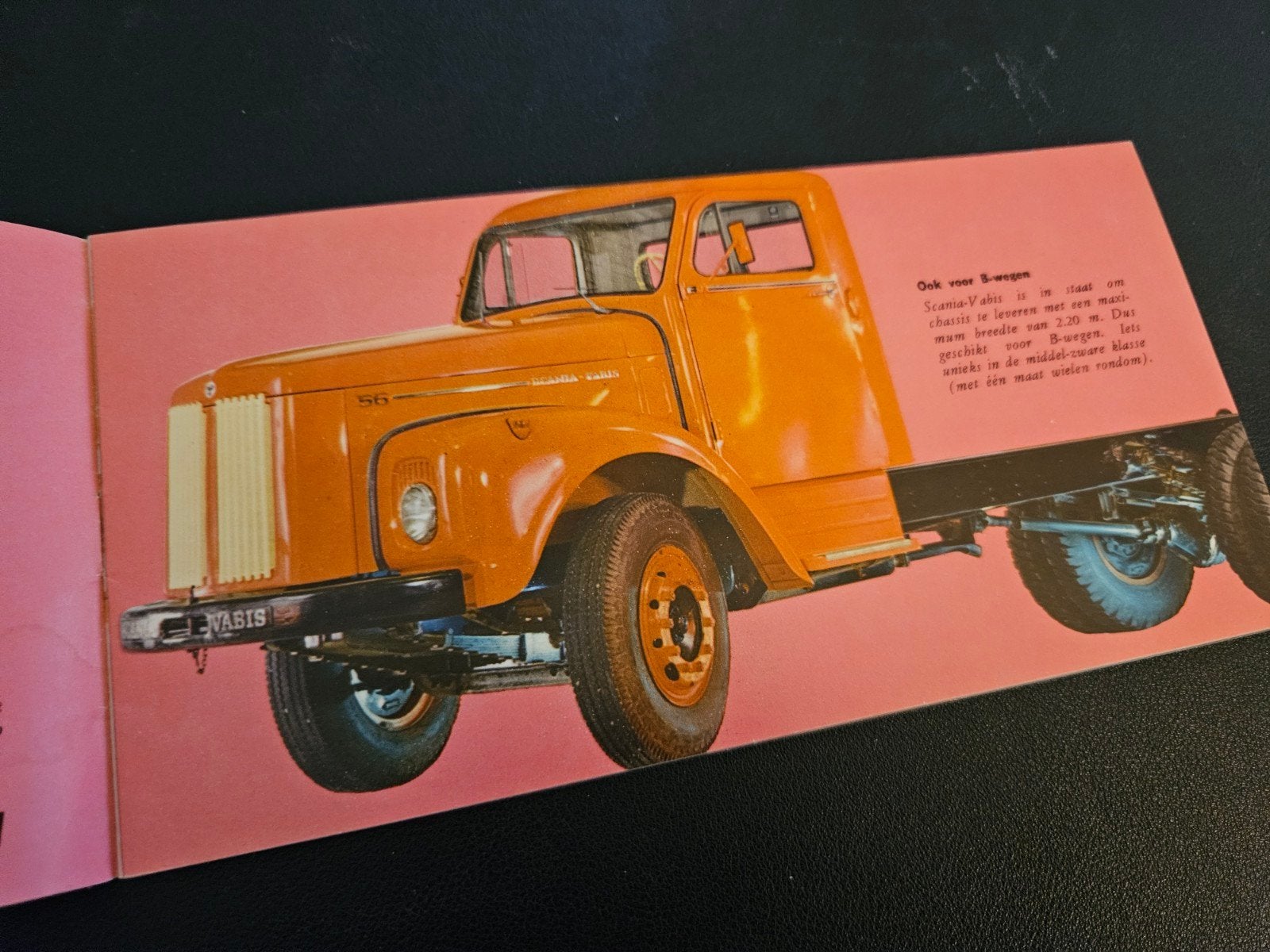 Brochure Scania - Vabis, Ophalen of Verzenden, Zo goed als nieuw, Overige merken