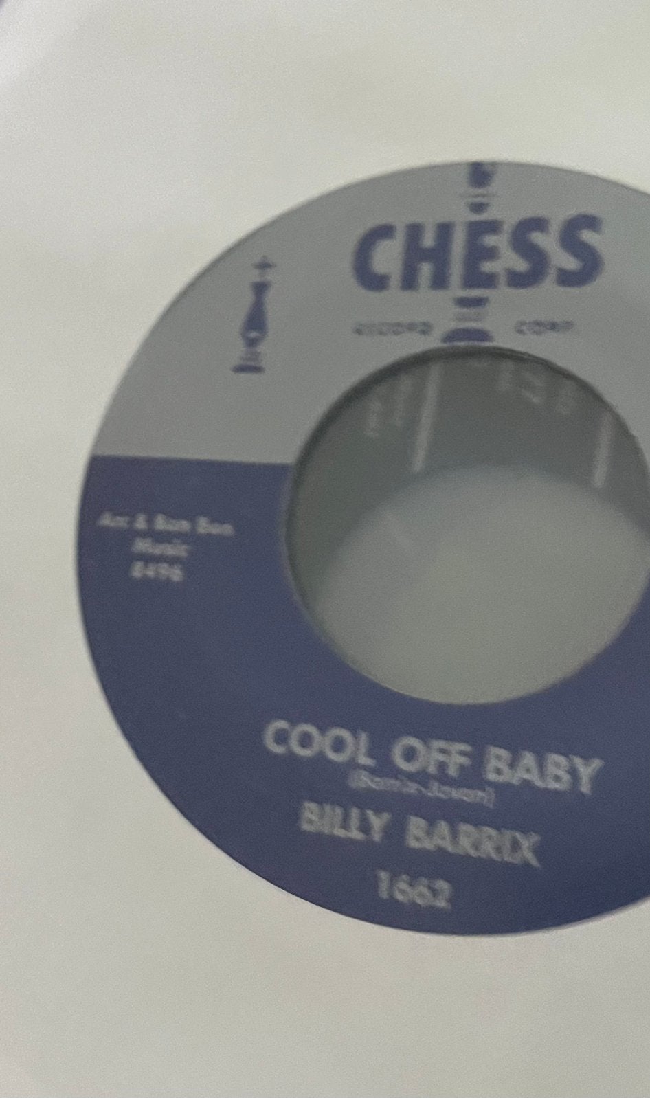 Rockabilly single 45 rpm Billy Barrix cool off baby - Almost, Ophalen of Verzenden, Zo goed als nieuw, 7 inch, Pop