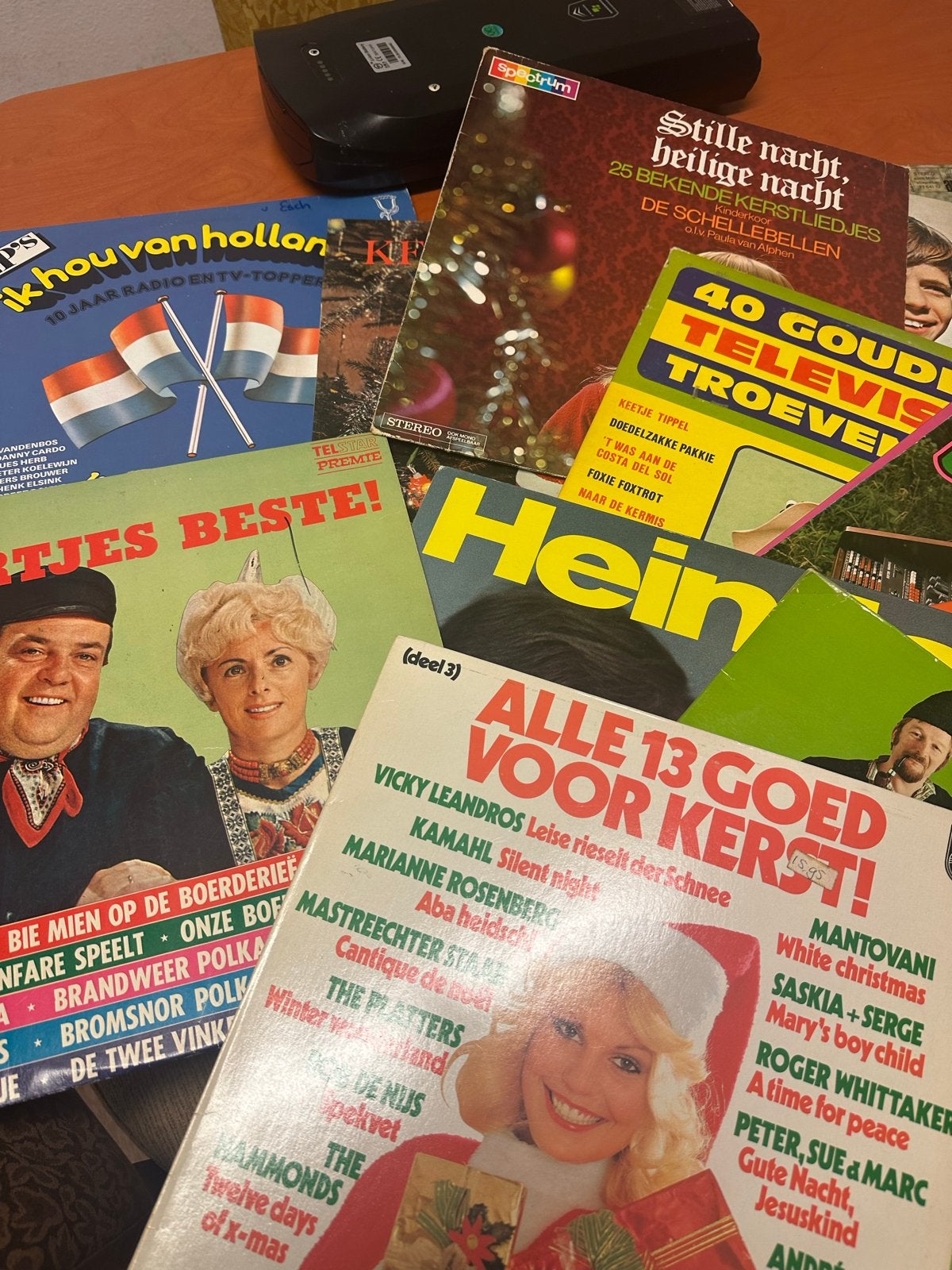 Diverse Vinyl LP's: Pop, Kerst & Nederlandstalig, Cd's en Dvd's, Vinyl | Nederlandstalig, Gebruikt, Ophalen of Verzenden, 1970 - 1979