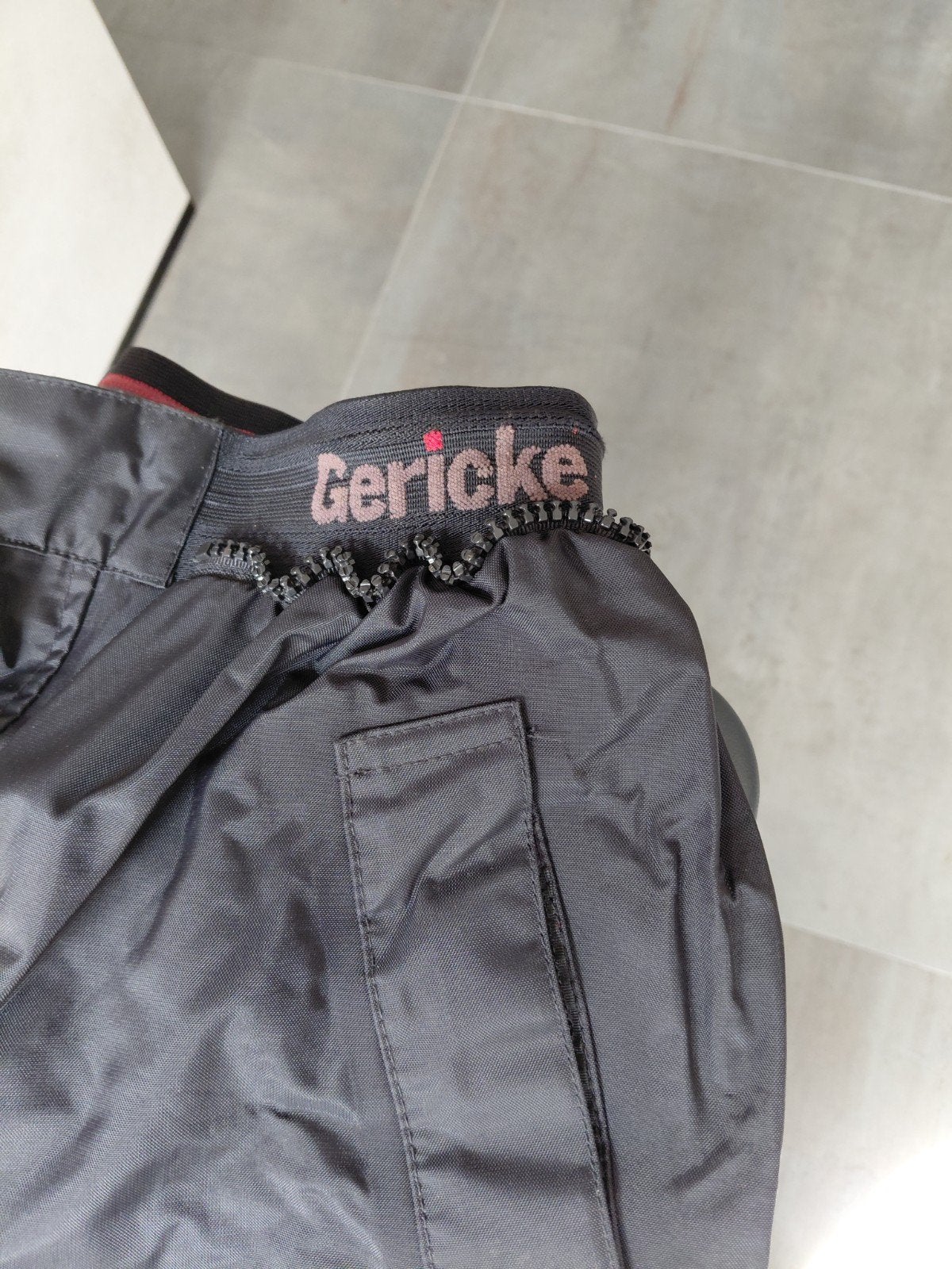 Gericke Motor/regenbroek - Maat M, Motoren, Gericke, Heren, Ophalen of Verzenden, Broek | textiel