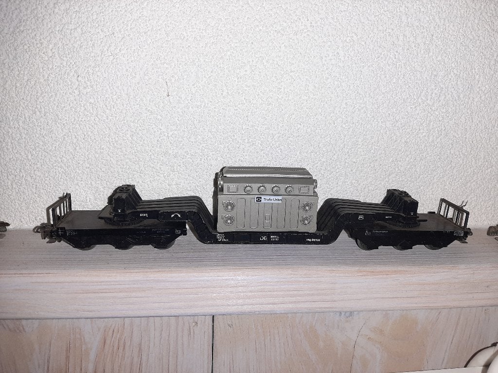 Marklin dieplader 4617., Hobby en Vrije tijd, Modeltreinen | H0, Wisselstroom, Gebruikt, Wagon, Ophalen of Verzenden