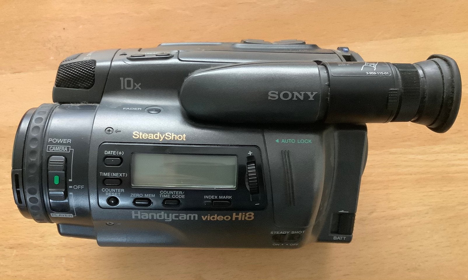 Sony videocamera CCD-TR2000E, Ophalen of Verzenden, Hi 8, (Video)band