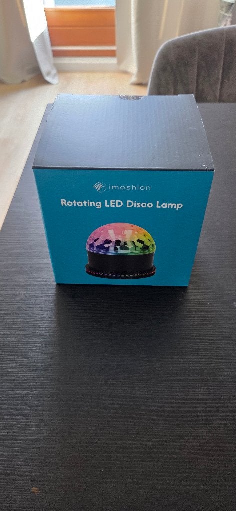 Disco lamp, Ophalen, Zo goed als nieuw, Discobol