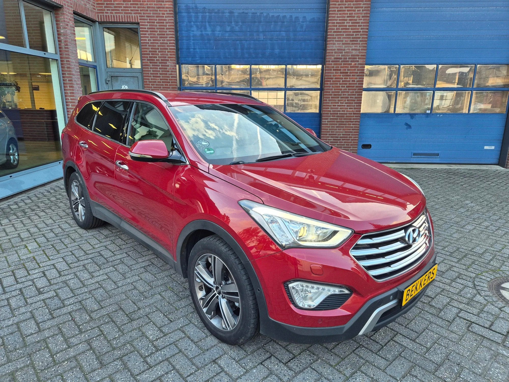 Hyundai Santa Fe 2.2 CRDI. Grand 7 persoons .4 Wheel drive, Auto's, Automaat, Stoelverwarming, Gebruikt, Overige modellen