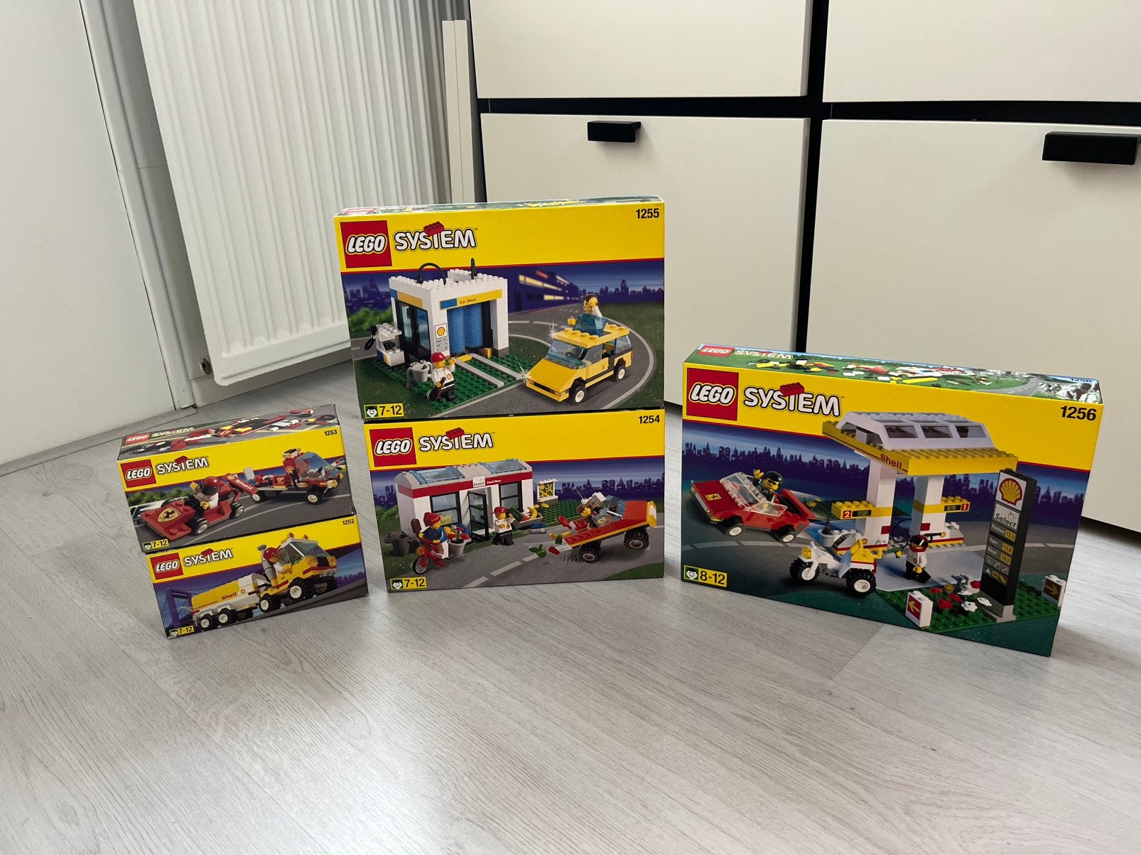Lego Shell set 1252 1253 1254 1255 1256 NIEUW, Ophalen, Nieuw