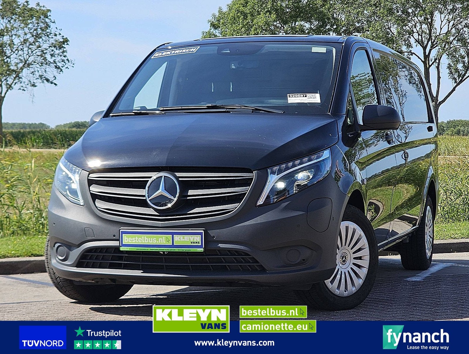 MERCEDES-BENZ EVITO l3 xl led 280km wltp, Auto's, Automaat, Gebruikt, 95 pk, Zwart