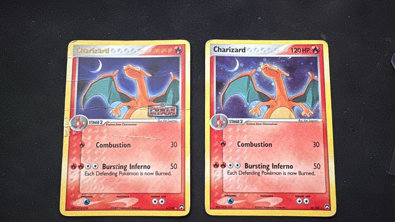 Charizard Holo + Reverse Holo Stamped - EX Power Keepers (20, Ophalen of Verzenden