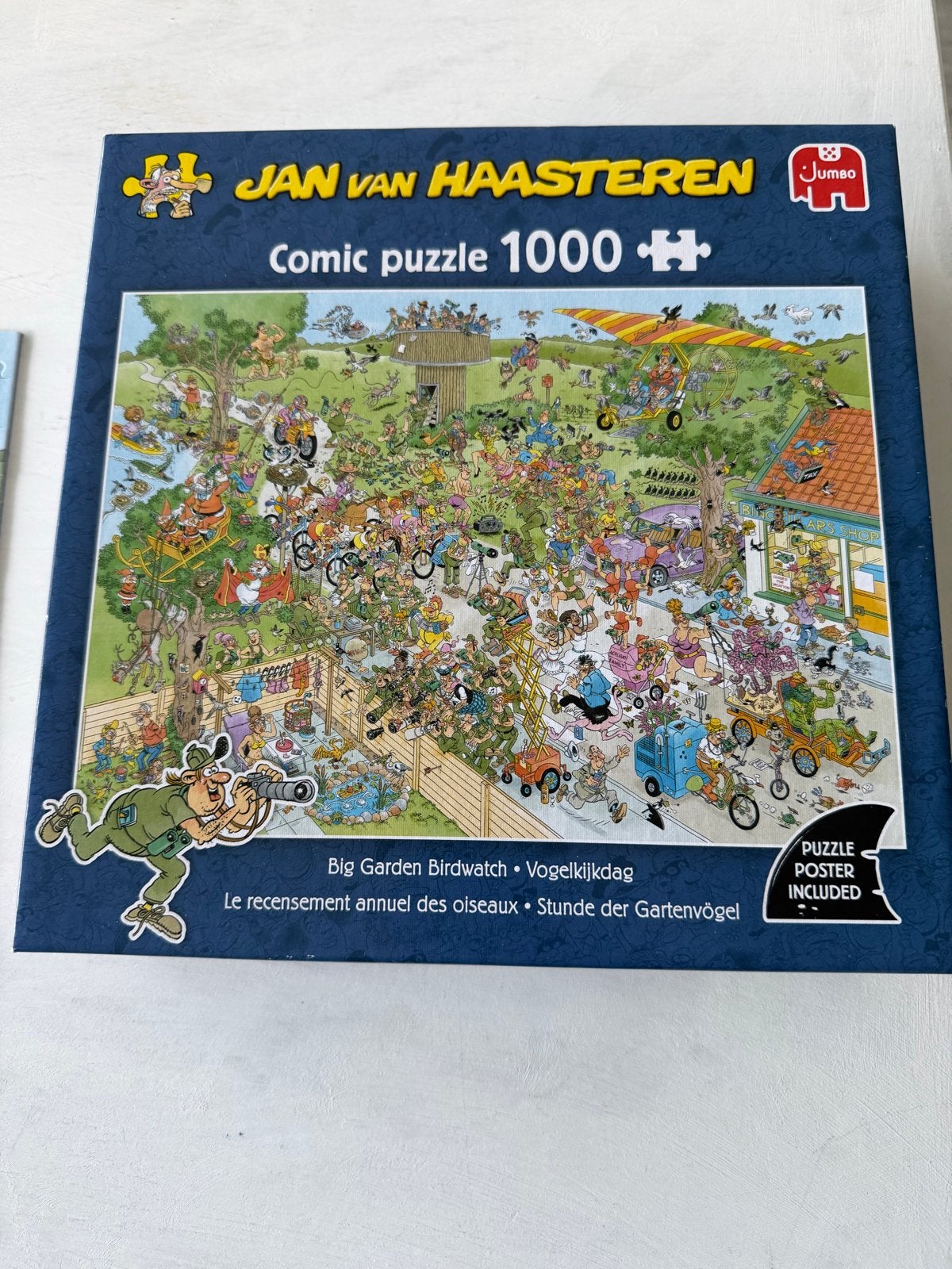 Jan van Haasteren Comic puzzle 1000 stukjes - Vogelkijkdag