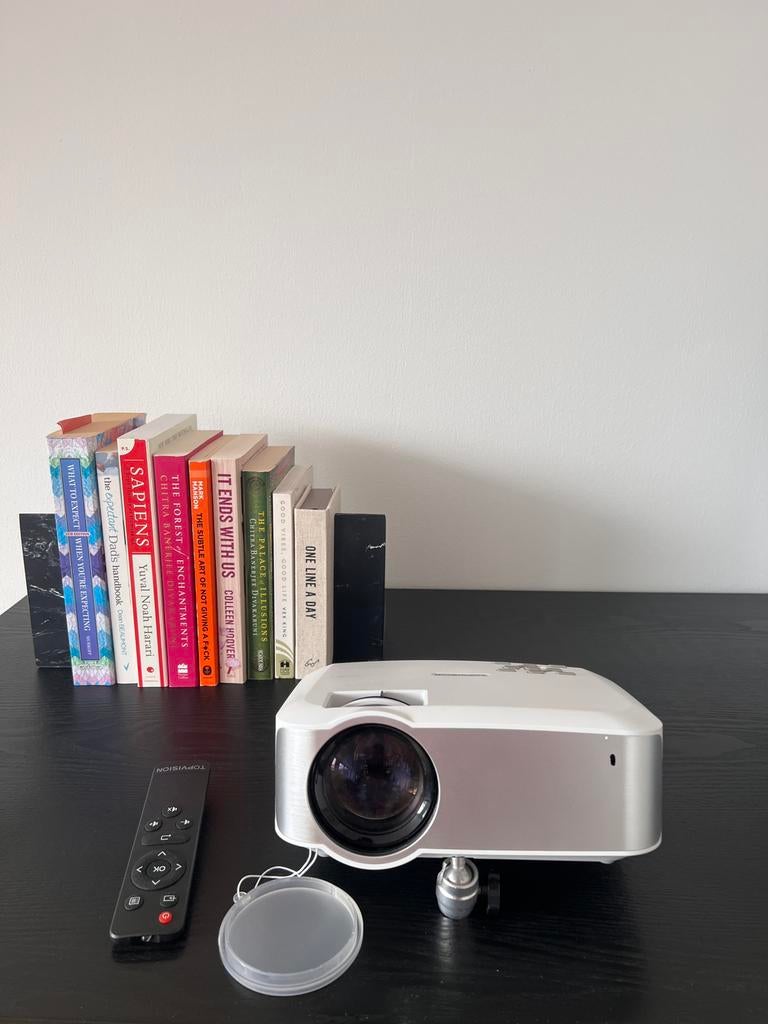 TOPVISION Mini Projector Full HD, Ophalen, Gebruikt, LED, Full HD (1080)
