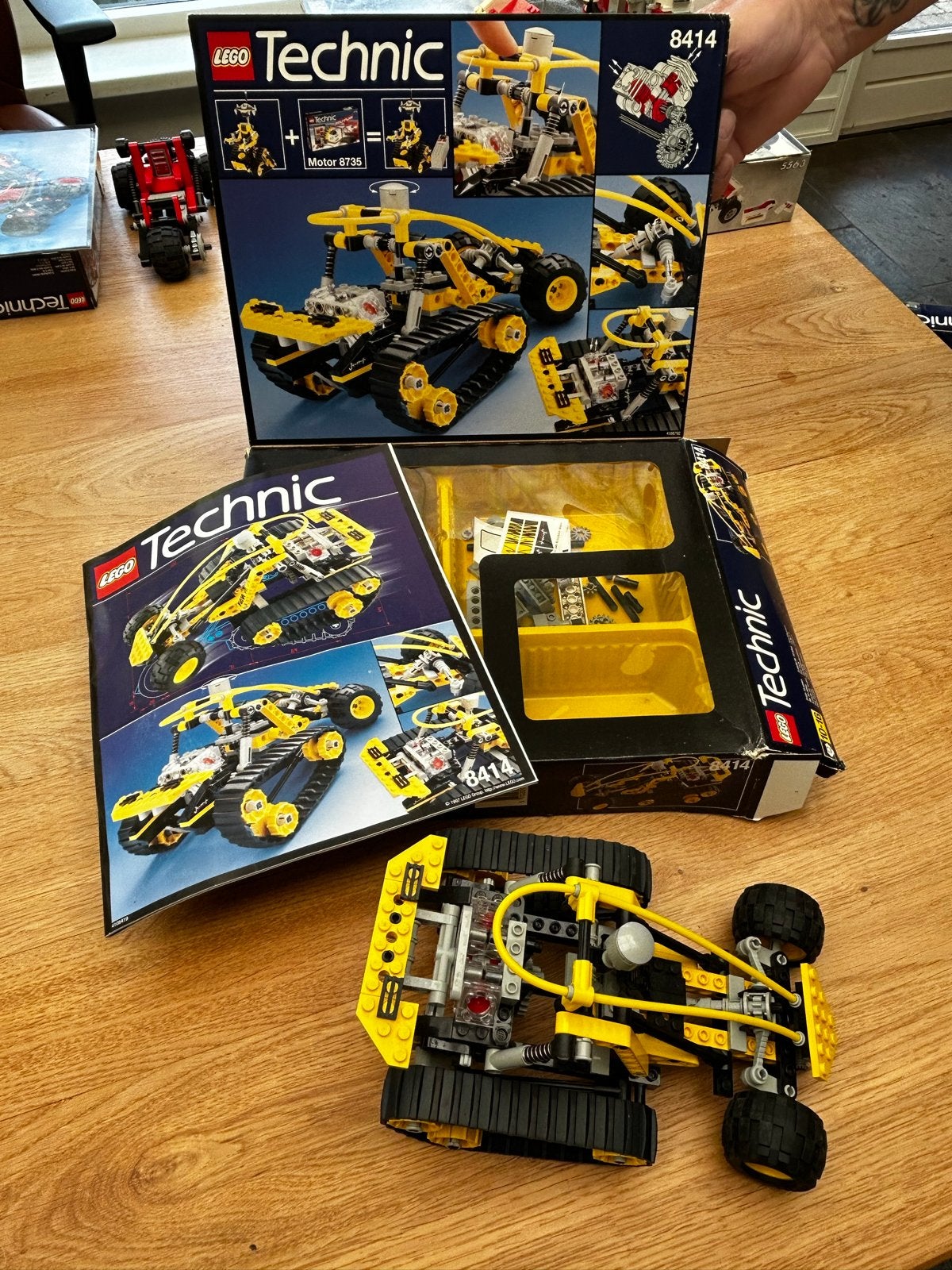 LEGO Technic 8414 - Off-Roader met Motor 8735, Ophalen of Verzenden, Gebruikt