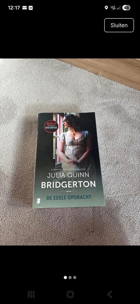 De edele opdracht Julia Quinn gezocht, Boeken, Ophalen of Verzenden, Gelezen