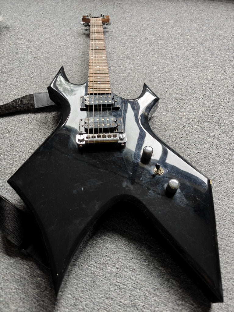 B.C. Rich Bronze Series elektrische gitaar zwart, Muziek en Instrumenten, Ophalen, Gebruikt, Solid body, Overige merken