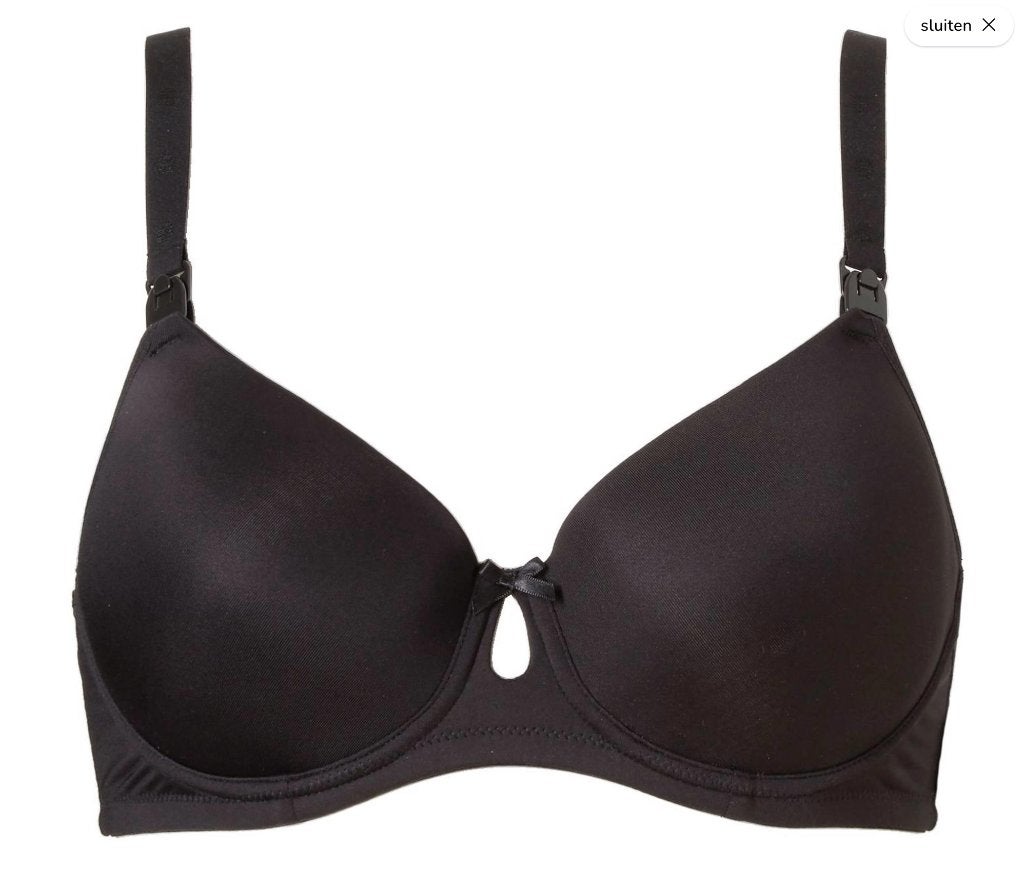 Nieuw Noppies voorgevormde voedingsbh Honolulu zwart 75D bh, Kleding | Dames, Zwart, Nieuw, Ophalen of Verzenden, Nopies