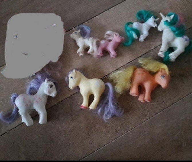 my little pony vintage g1 collectie 7 ponies, Kinderen en Baby's, Speelgoed | My Little Pony, Ophalen of Verzenden