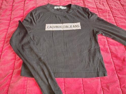 Calvin Klein Longsleeve, Blauw, Nieuw, Ophalen of Verzenden, Lange mouw
