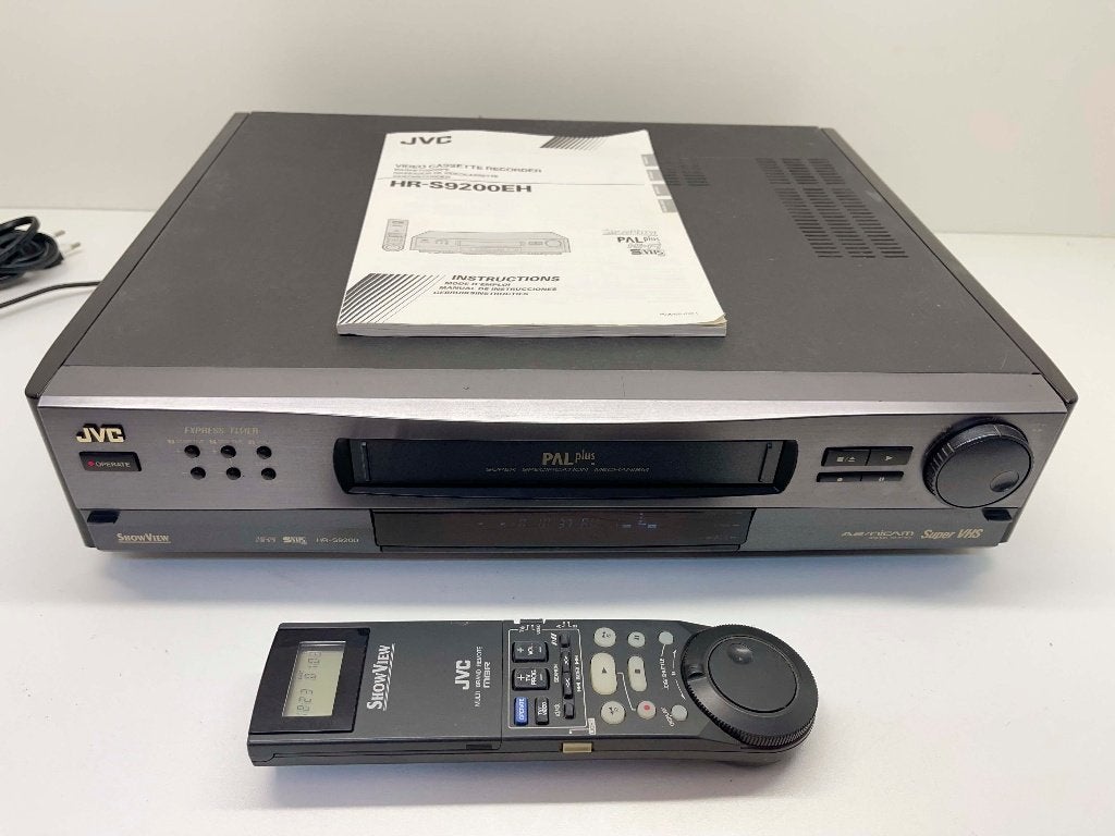 JVC HR-S9200EH Super VHS-Digital Time Base & Noise Corrector, Jvc, N, Ophalen of Verzenden, VHS-speler of -recorder