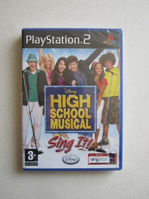 Singstar Sing It Star Disney Hanna/Musical PS2 Playstation 2, Muziek, Nieuw, Ophalen of Verzenden, 3 spelers of meer