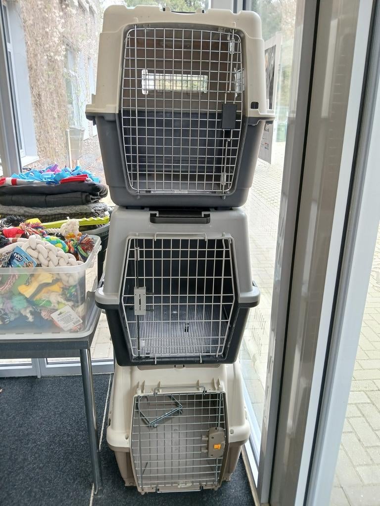 Honden transportboxen, Ophalen, Gebruikt