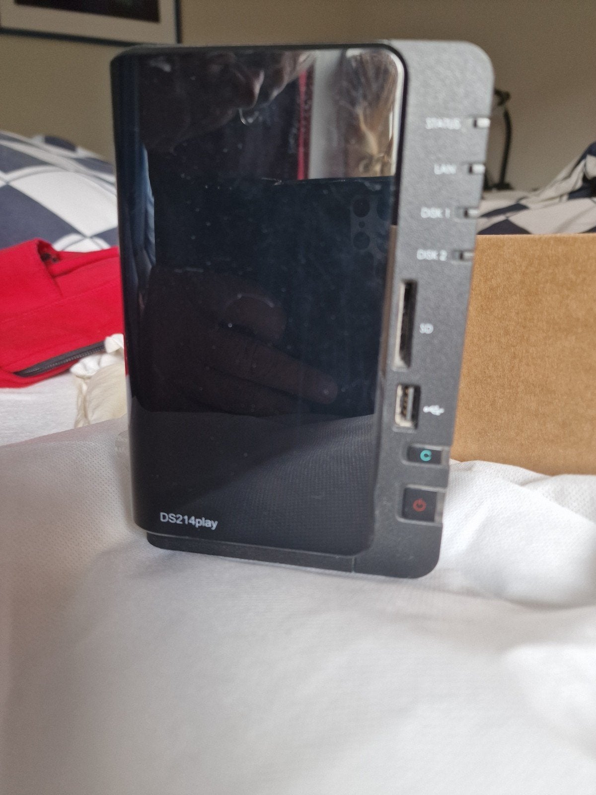 Synology DS214play NAS - Perfect voor thuisgebruik, Computers en Software, NAS, Ophalen of Verzenden, Gebruikt