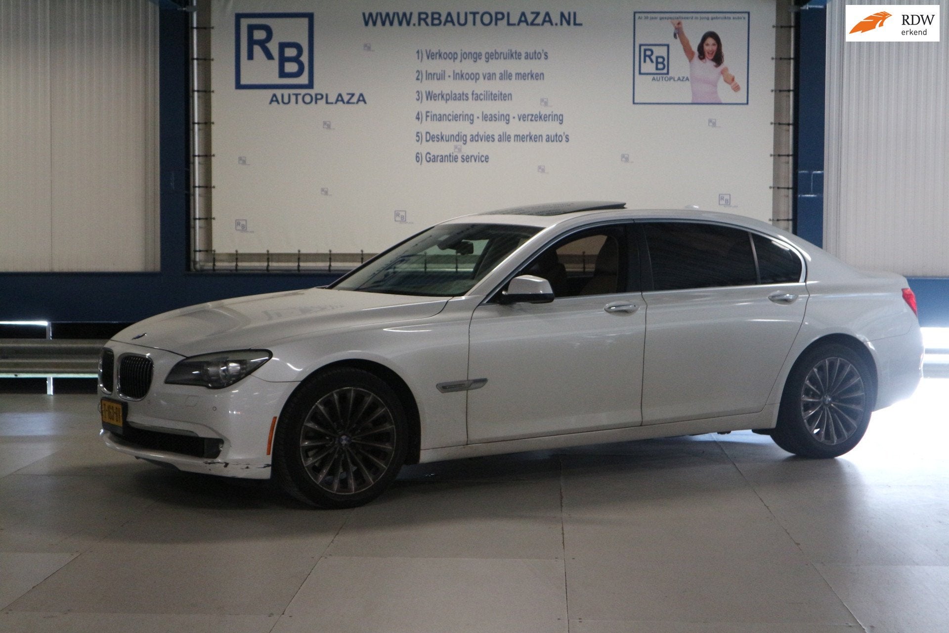 BMW 7-serie 740Li High Exe / LANG / WHITE PACK ! ! !, Auto's, Automaat, Euro 5, Achterwielaandrijving, Gebruikt