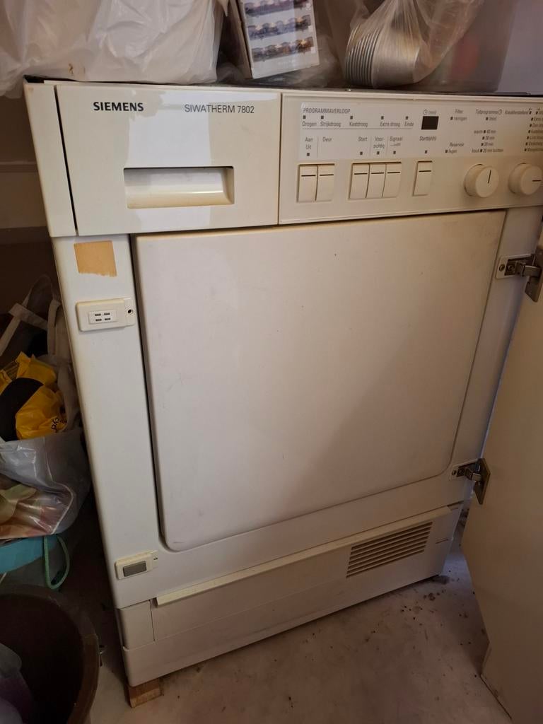 Wasdroger Siemens Siwatherm 7802, Ophalen, Zo goed als nieuw, Condens, 85 tot 90 cm