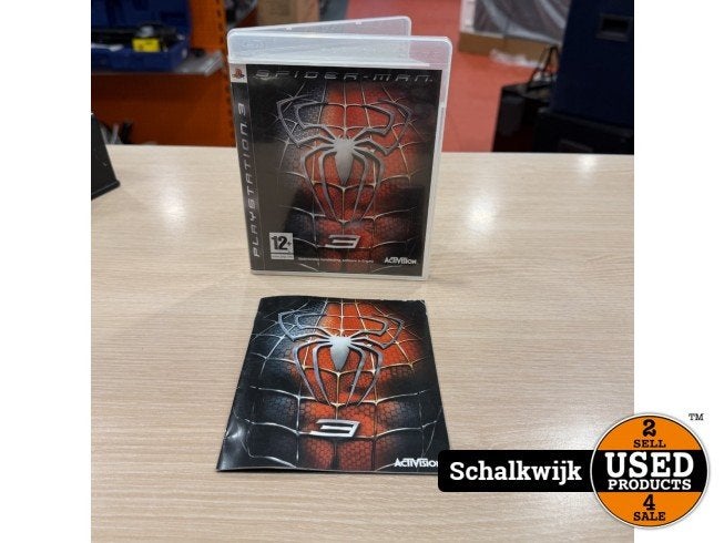 Spiderman 3 Playstation 3 game met boekje, Sony, Zo goed als nieuw, Support@sony.com, 1-7-1 Konan, Minato-ku
Tokyo 108-0075
Japan