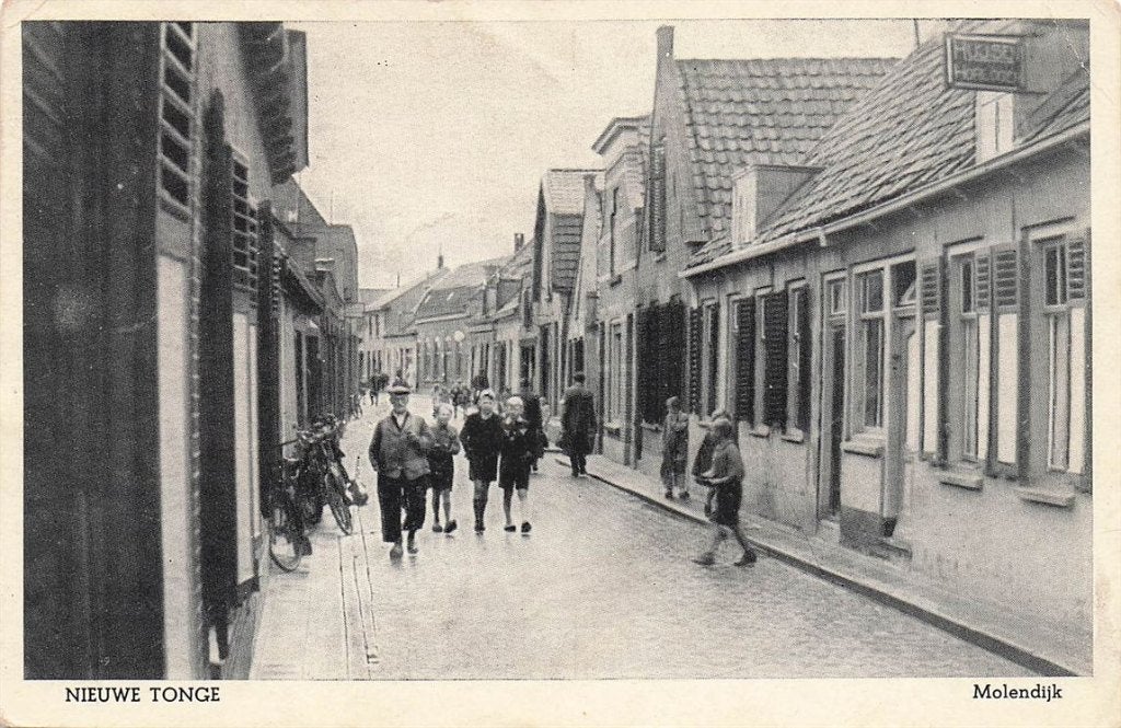 703-078-037 Nieuwe Tonge Molendijk, Verzenden, Voor 1920, Zuid-Holland