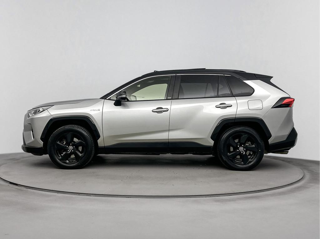 Toyota RAV4 2.5 Hybrid Bi-Tone | Parkeersensoren voor en ach, Auto's, Toyota, Automaat, 12 maanden, Stof, Gebruikt