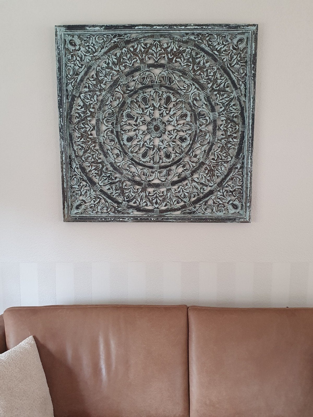 Houtsnijwerk  wandpaneel., Antiek en Kunst, Ophalen